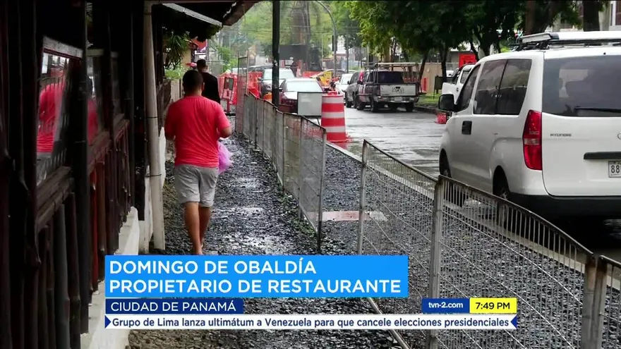 Trabajos en Vía Argentina paralizados por huelga de Suntracs