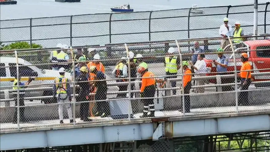 Sinaproc detalla parte de las evaluaciones realizadas en el puente de las Américas