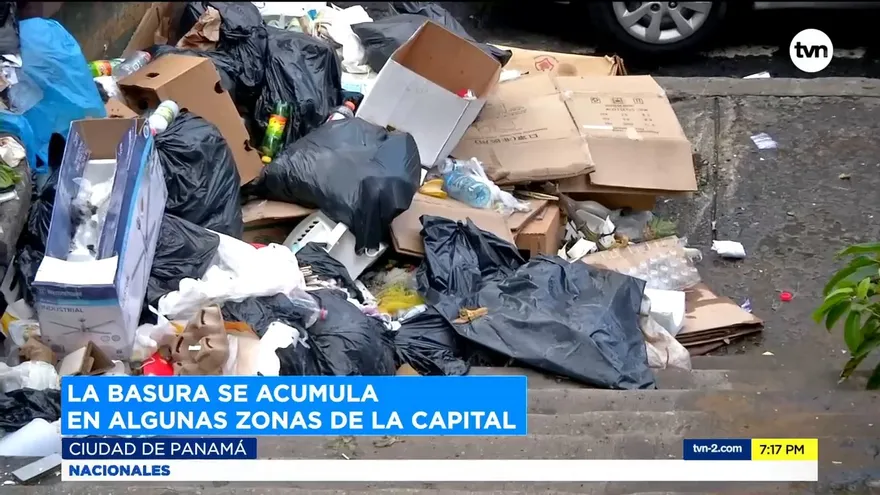 Basura ahoga varias zonas de la capital