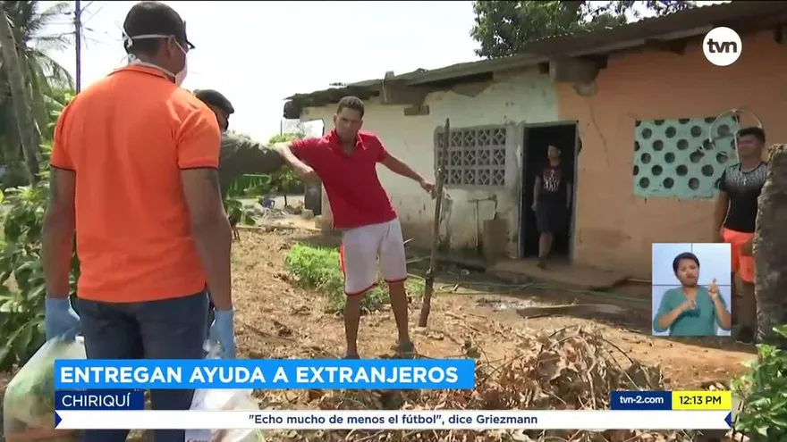 Sin Fronteras entrega ayuda a extranjeros en Chiriquí