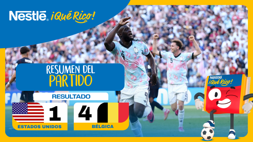 Mundial 2026 | Estados Unidos vs Bélgica Resumen Completo