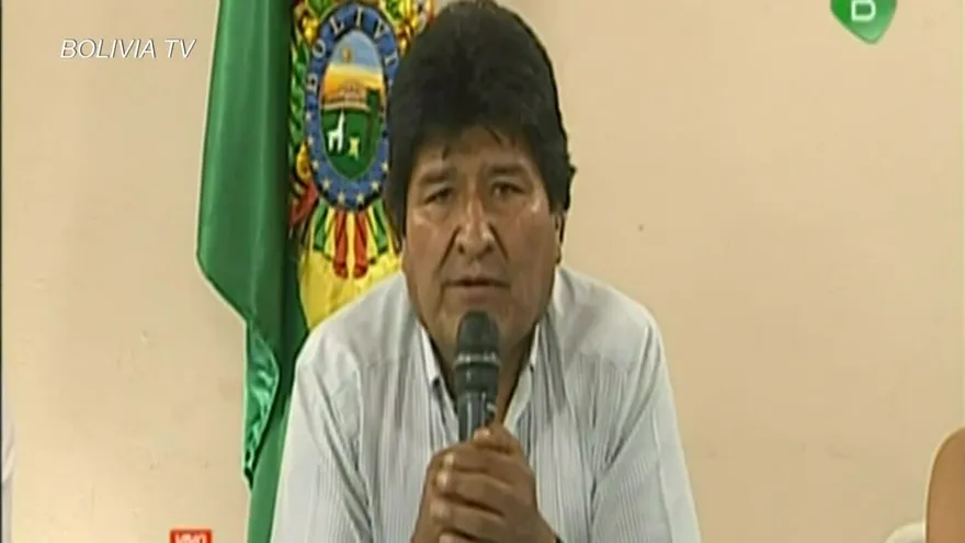 El último día de Evo Morales en el poder