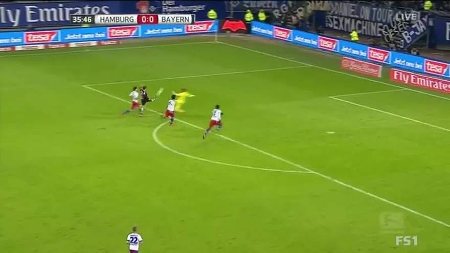 Bayern Munich venció 2-1 a Hamburgo