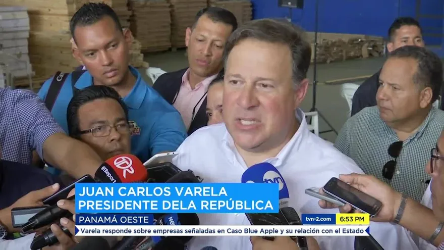 Varela responde sobre empresas señaladas en Caso Blue Apple