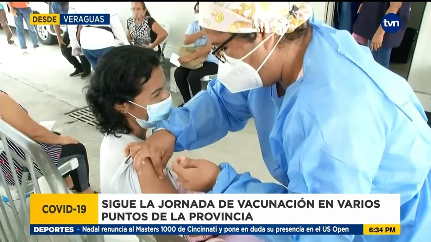 Siguen las jornadas de vacunación en Veraguas
