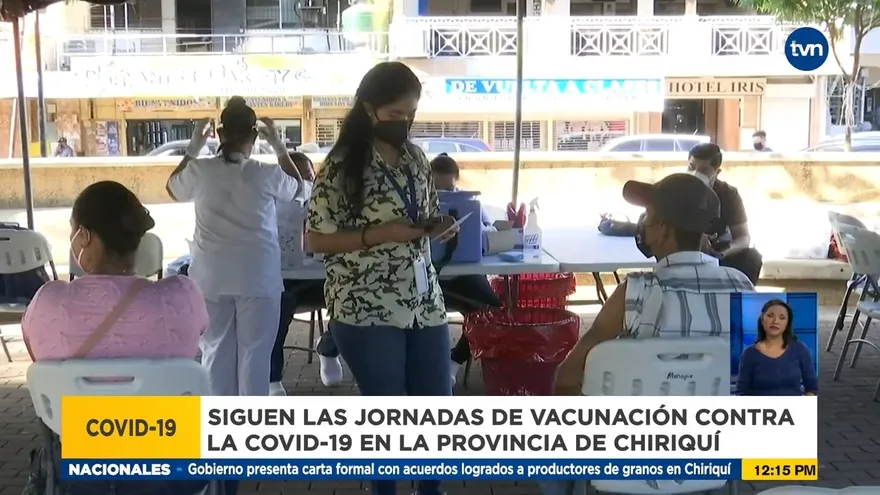 Disminuye asistencia de chiricanos a centros de vacunación