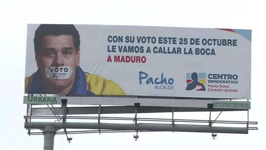 Candidato uribista quiere “callar la boca” a Maduro