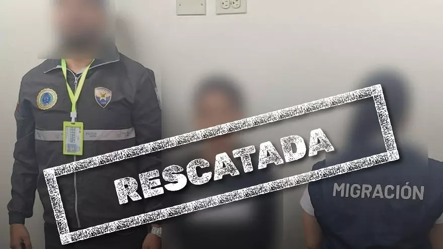 Funcionarios de Migración de Ecuador rescataron a una adolescente panameña