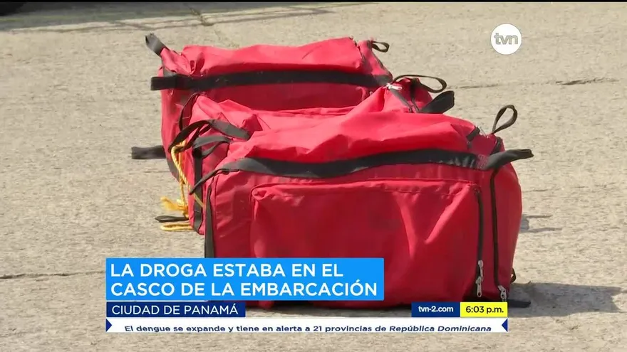 Decomisan droga dentro de una embarcación