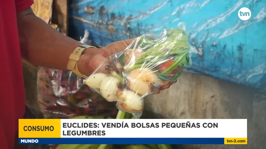 Escasez en pequeños puestos de legumbres