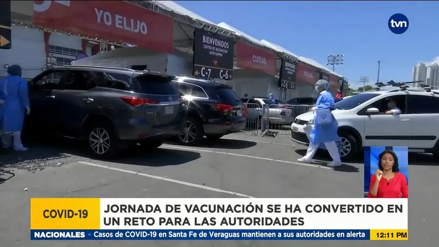 Más de 3 mil personas se vacunarán en el Rommel Fernández