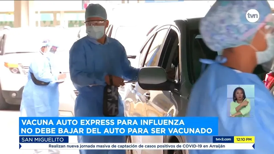 Realizan vacunación express en San Miguelito