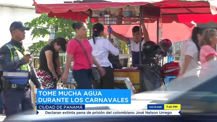 Precaución con las comidas durante el carnaval