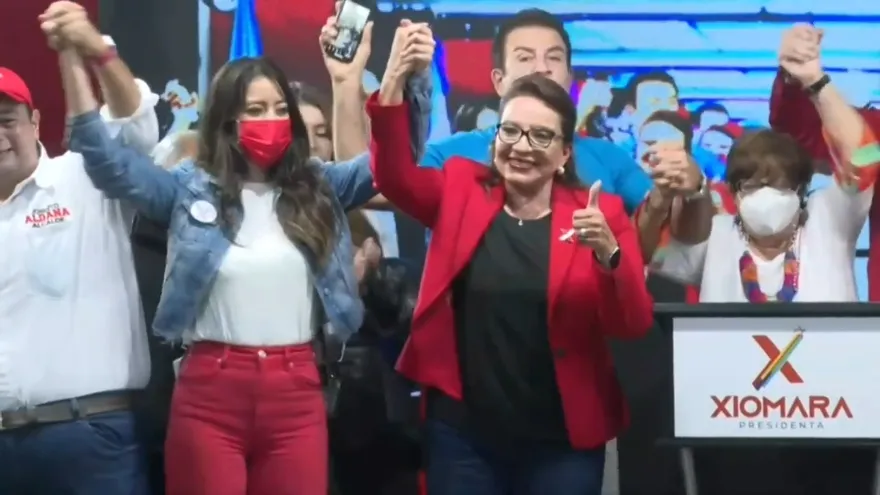 Izquierdista Xiomara Castro reivindica victoria en Honduras, mientras se cuentan votos