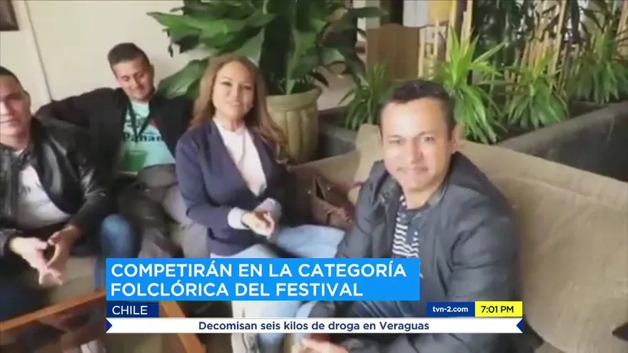 Samy y Sandra se lucen en alfombra roja del Festival de Viña del Mar