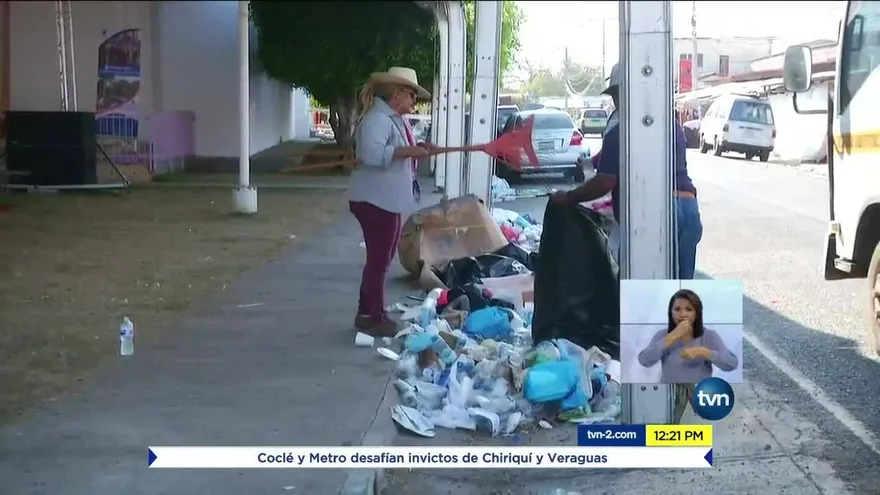Jornada de limpieza tras celebración de Atalaya