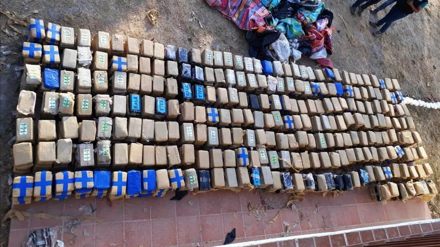 Varios decomisos en medio de operativos contra el narcotráfico en San Carlos