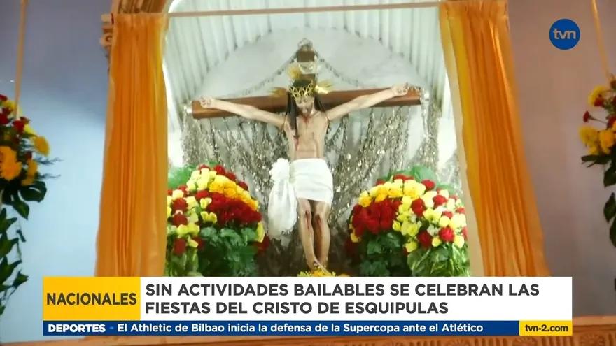 Patronales del Cristo Negro de Esquipulas sin actividades bailables