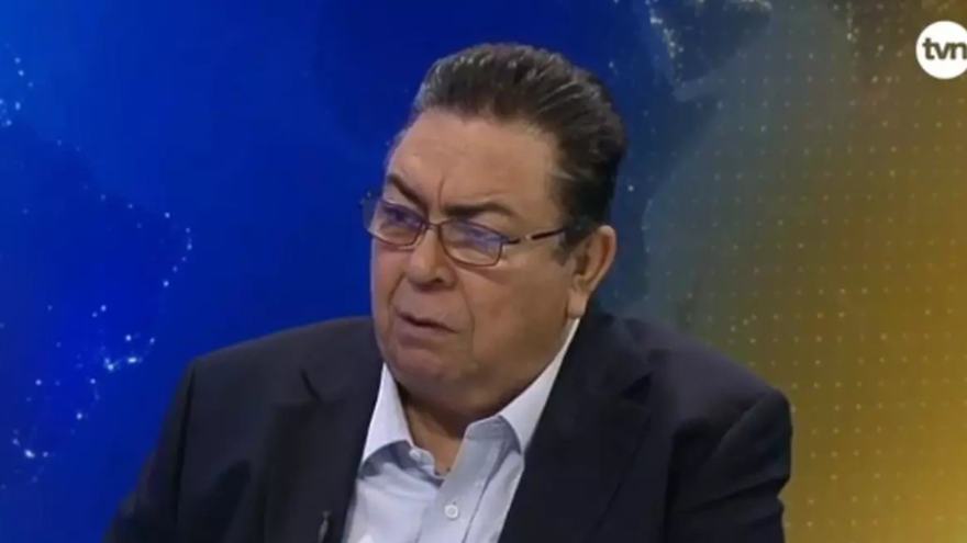 Carreira durante una de las muchas entrevistas que dio en TVN Noticias