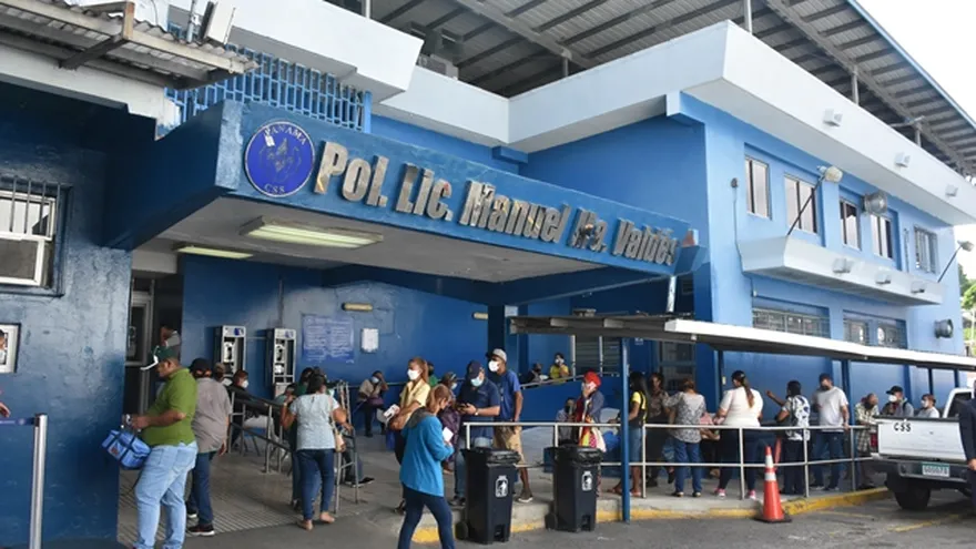 Policlínica Manuel María Valdés de la Caja de Seguro Social (CSS), ubicada en San Miguelito.