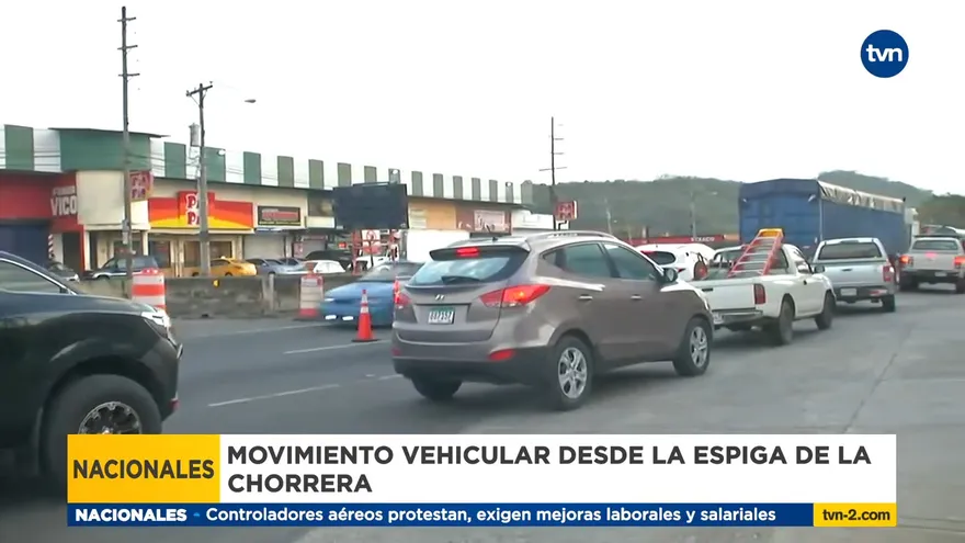 Se registra movimiento vehicular desde el interior hacia la capital