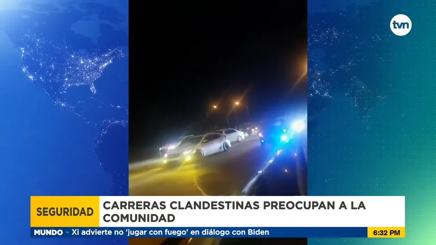 Calles en Panamá Oeste se han convertido en pistas de carreras clandestinas