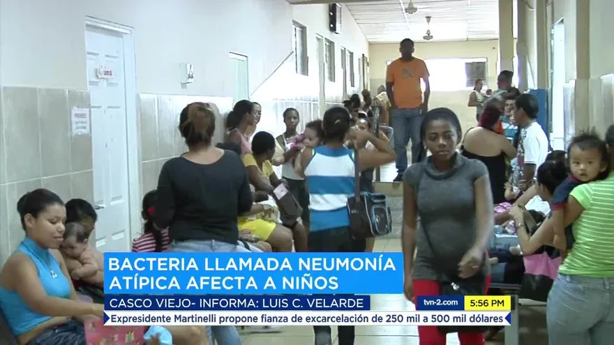 Aumentan casos en neumonía atípica en niños