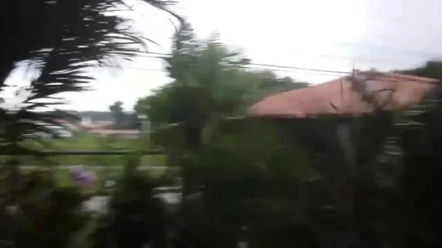 Fuertes vientos en Brisas del Golf