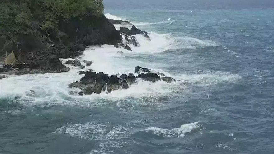 Intensificación del viento alisio provocará mar picado con olas de hasta 2.5 metros.