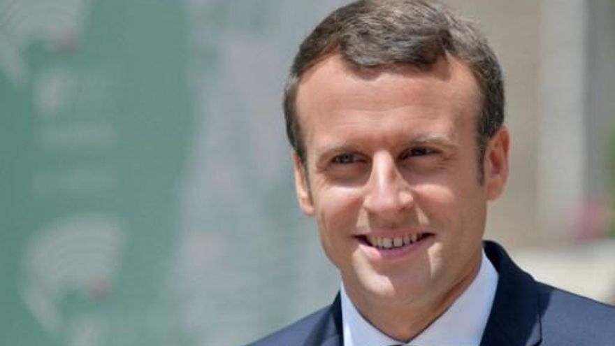 Emmanuel Macron, presidente de Francia.