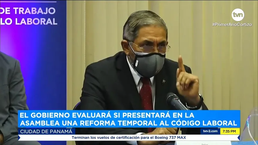Evaluarán si presentarán en la Asamblea una reforma temporal al código laboral