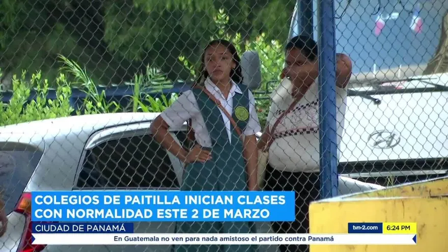 Escuelas de Paitilla empiezan clases en medio de estructuras deterioradas