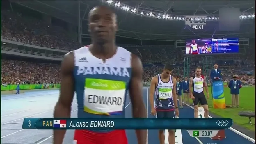 Los mejores momentos del velocista Alonso Edward