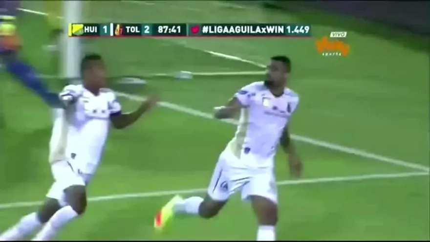 Gabriel Gómez y su gol con Deportes Tolima