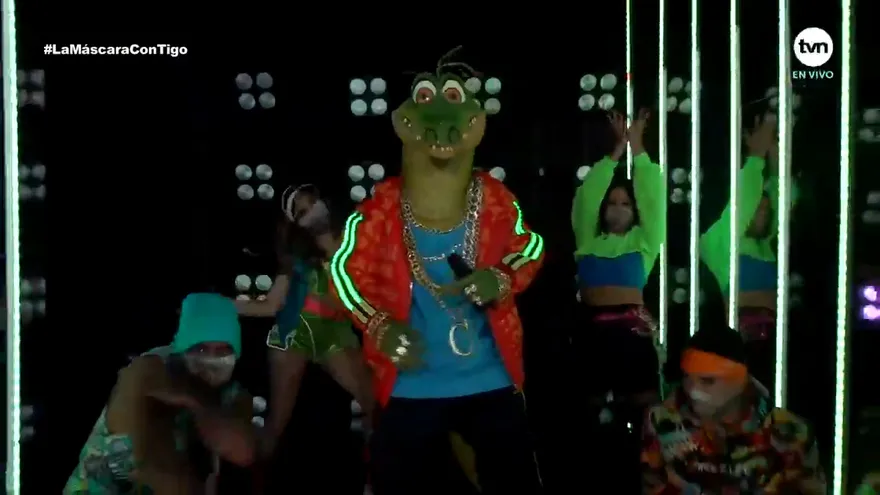 Caimán primera participación, canta Calma de Daddy Yankee