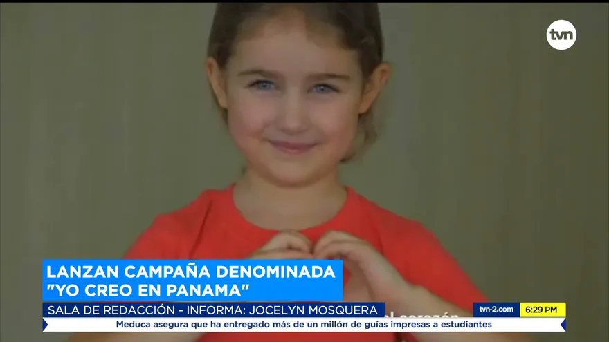 Lanzan campaña denominada "Yo creo en Panamá"