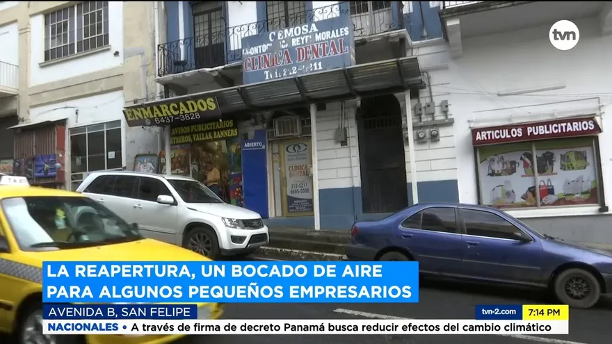 La reapertura, un bocado de aire para algunos pequeños empresarios