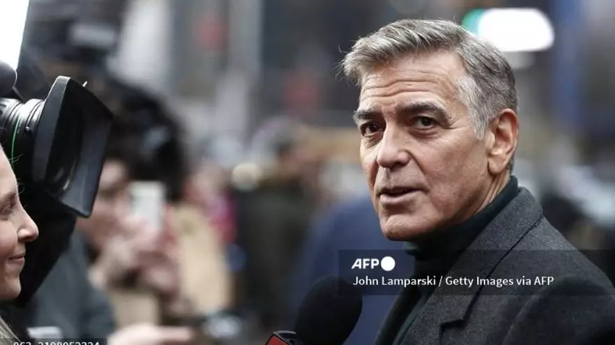 El actor estadounidense George Clooney.