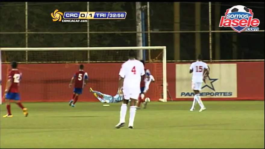 Resumen del Costa Rica 0 Trinidad & Tobago 2