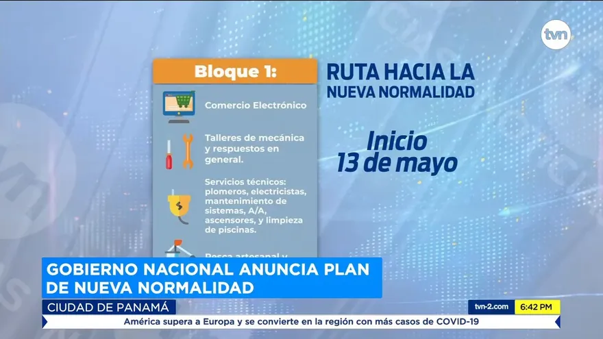 Gobierno Nacional anuncia plan de nueva normalidad