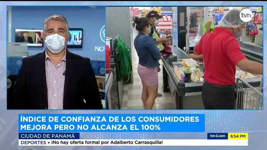 Índice de Confianza de Consumidores mejora, pero no alcanza el 100%