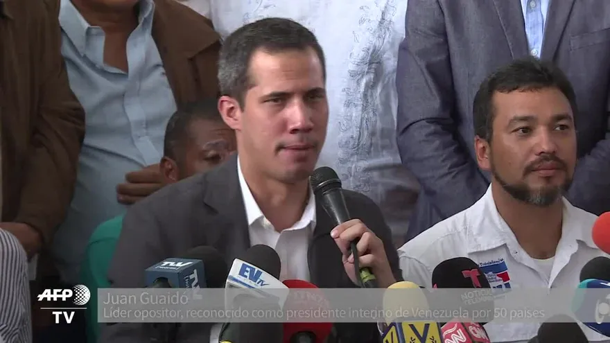 Guaidó advierte que la presión contra Maduro apenas comienza