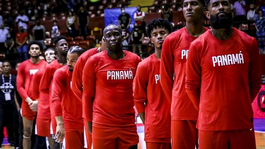Jugadores de la Selección de Baloncesto de Panamá