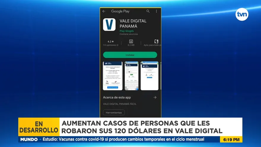 Aumentan casos de robo del Vale Digital