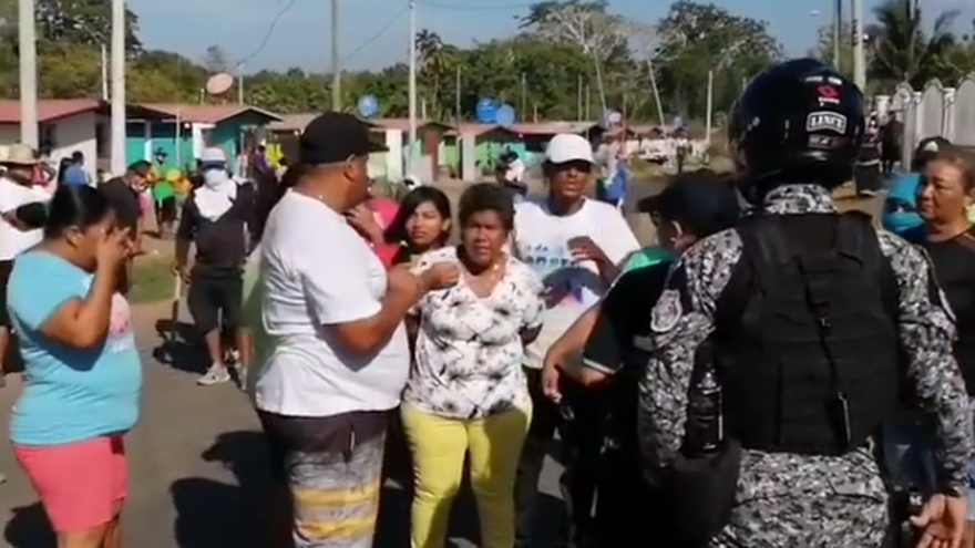 Los residentes del sector de Los Abanicos III y Techos de Esperanza exigen la presencia de autoridades