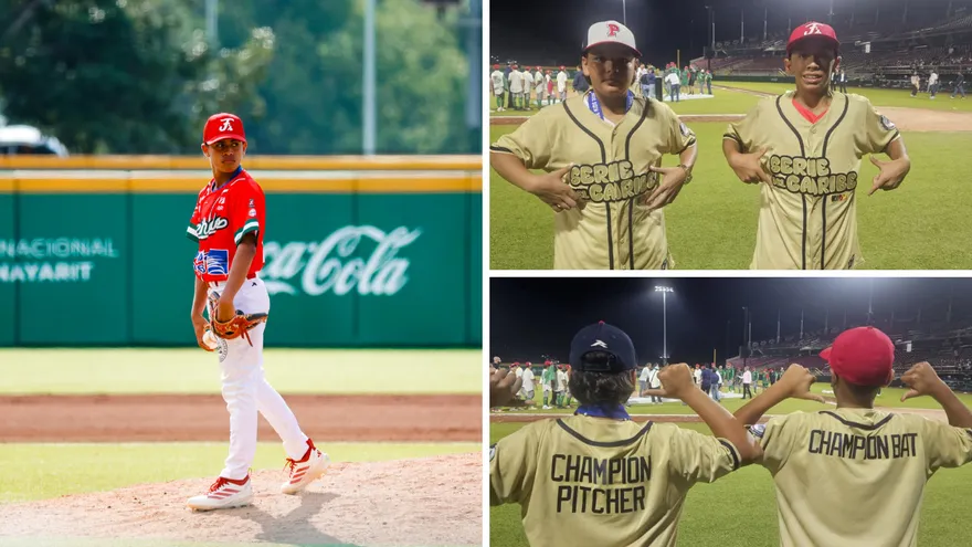 Alams Rodríguez, Miguel Samaniego y Noah Araúz sobresalieron individualmente por Panamá en la Serie del Caribe Kids 2026