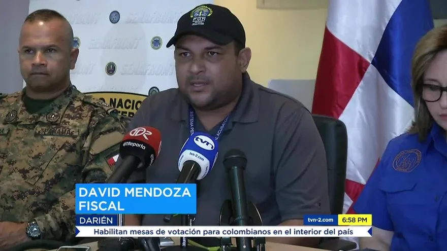 Esquema de red de trata de personas en Darién