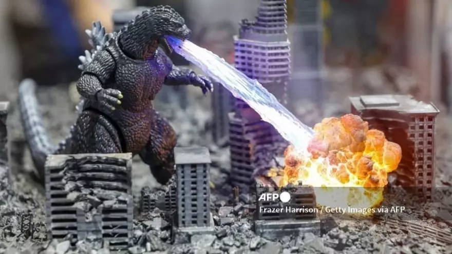 Imagen de Godzilla en la ciudad de San Diego, Comic-Con Tokio 2025