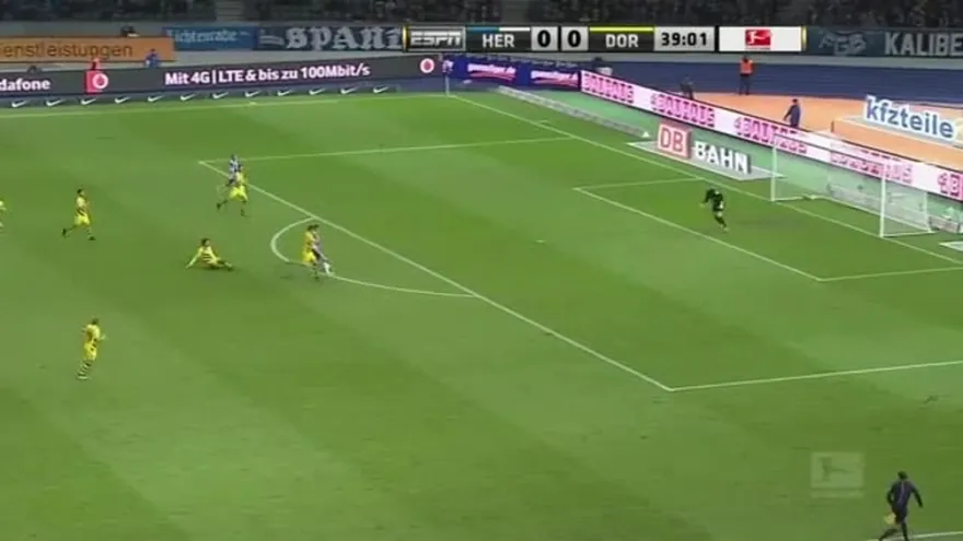 Resumen / Hertha Berlin 1-0 Borussia Dortmund