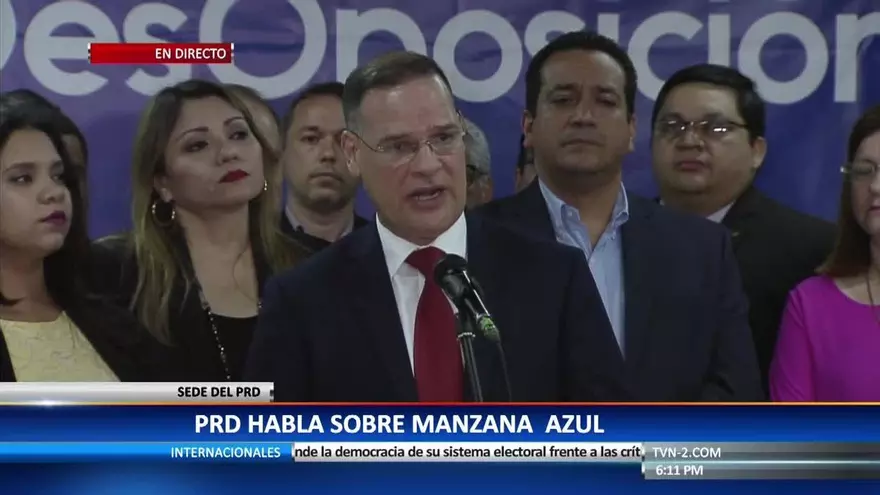PRD arremete contra el gobierno de Varela por escándalo Odebrecht